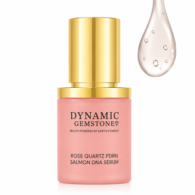 Dynamic Gemstone Rose Quartz PDRN Salmon DNA Serum