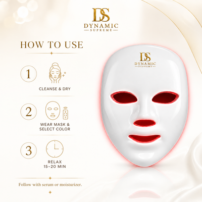 Dynamic Pearl 7-Color LED Therapy Mask