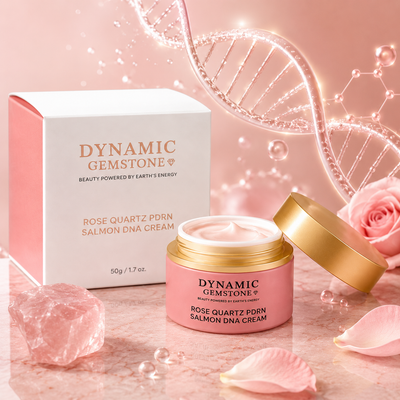 Dynamic Gemstone Rose Quartz PDRN Salmon DNA Cream