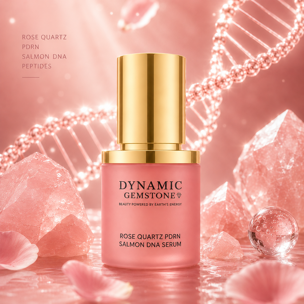 Dynamic Gemstone Rose Quartz PDRN Salmon DNA Serum – Dynamic Supreme