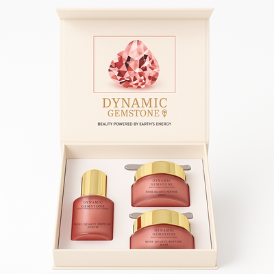 Topaz Rose Quartz Peptide Set