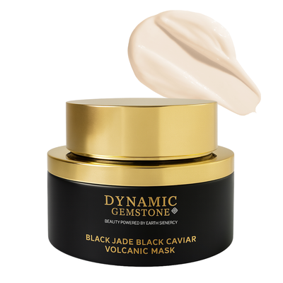 Dynamic Gemstone - Black Jade Black Caviar - Volcanic Mask