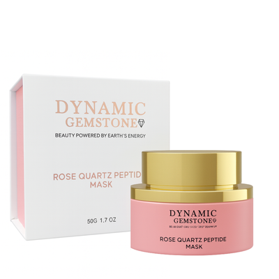 Dynamic Gemstone - Rose Quartz Peptide Mask