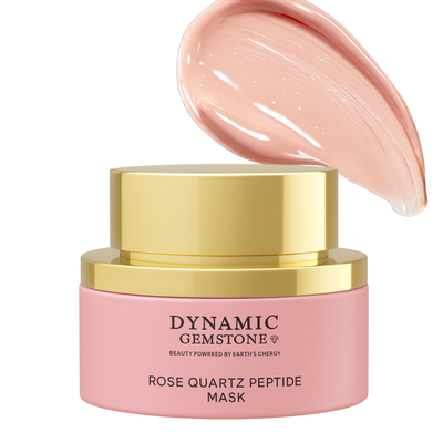 Dynamic Gemstone - Rose Quartz Peptide Mask