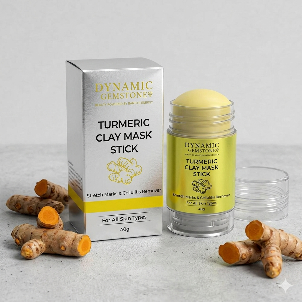 Turmeric Clay Mask Stick (40g) – Dynamic Supreme