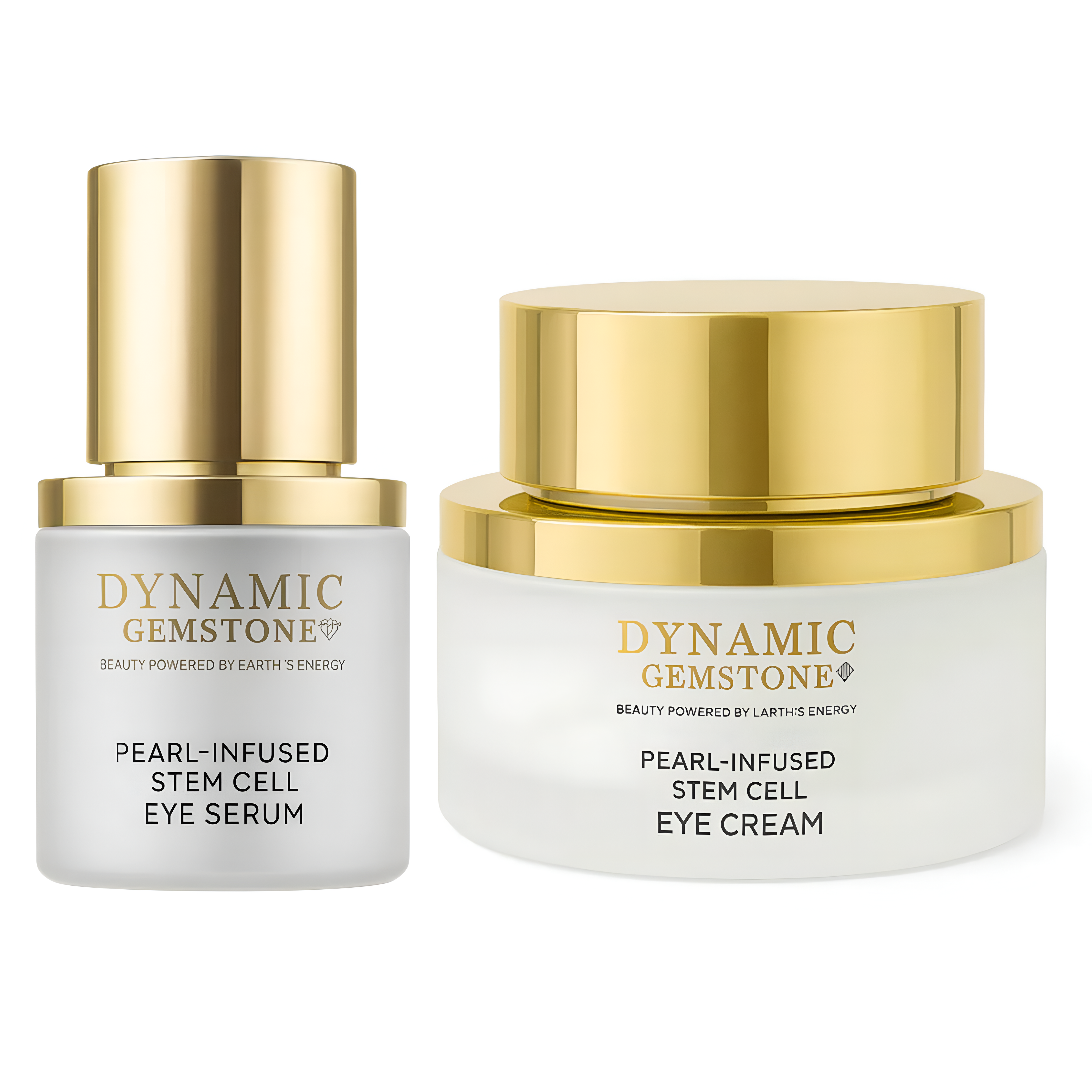 Dynamic Gemstone Pearl-Infused Stem Cell - Eye Cream & Eye Serum