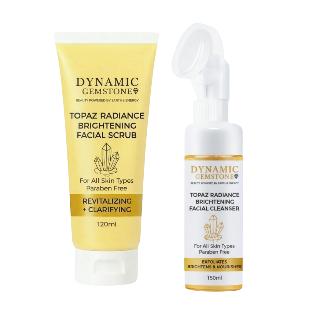 Dynamic Gemstone - Topaz Radiance Brightening - Facial Scrub & Cleanser