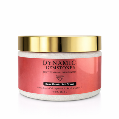 Rose Quartz Salt Scrub
