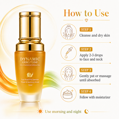 96% Snail Repair Serum – Hydrating Anti-Aging Face Serum